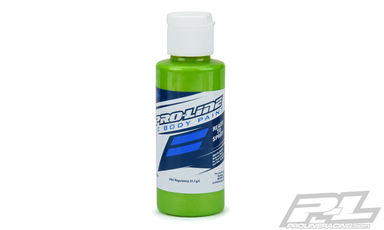 Proline Peinture Lexan Vert citron Nacré pour Aérographe 6327-02