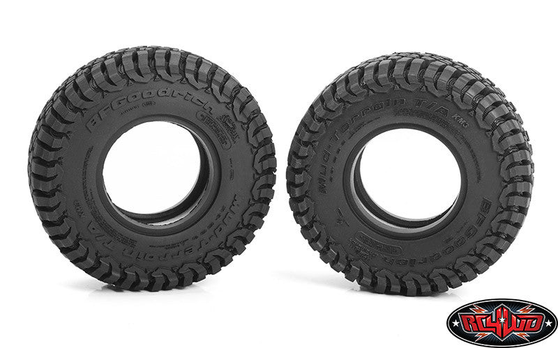 RC4WD Pneus Scale BFGoodrich Mud Terrain T/A KM3 1.9" (x2) Z-T0192