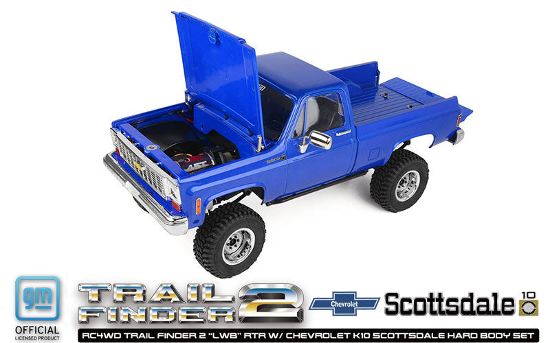 RC4WD Scale Trail Finder 2 LWB Chevrolet K10 Scottsdale RTR Z-RTR0062