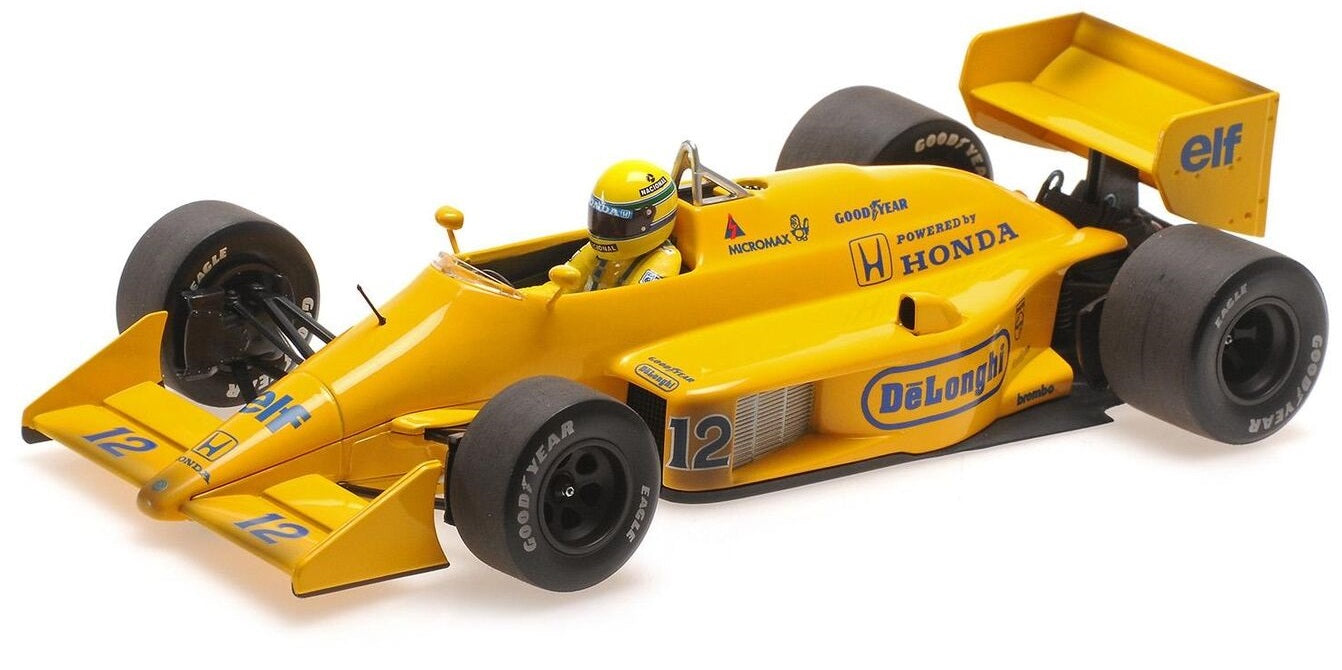 Mini Campionati Lotus Honda 99T Sporco Ayrton Senna F1 Monaco 1987 540873892