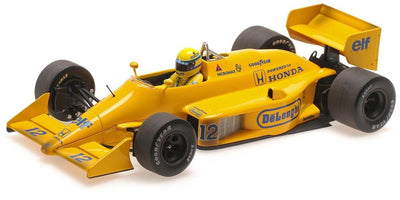 MiniChamps Lotus Honda 99T Dirty Ayrton Senna F1 Monaco 1987 540873892