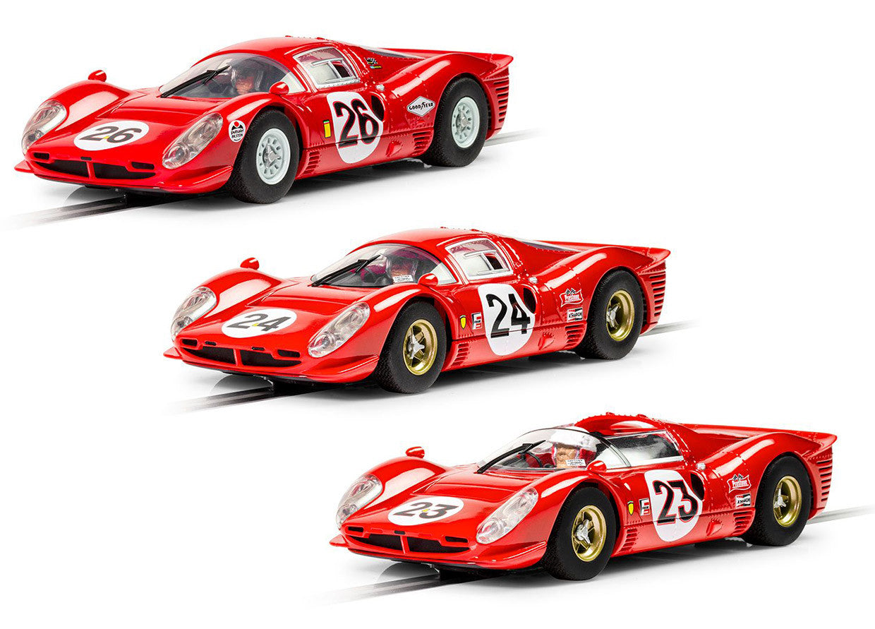 Scalextric Voitures 1967 Daytona 24 Triple Pack C4391A