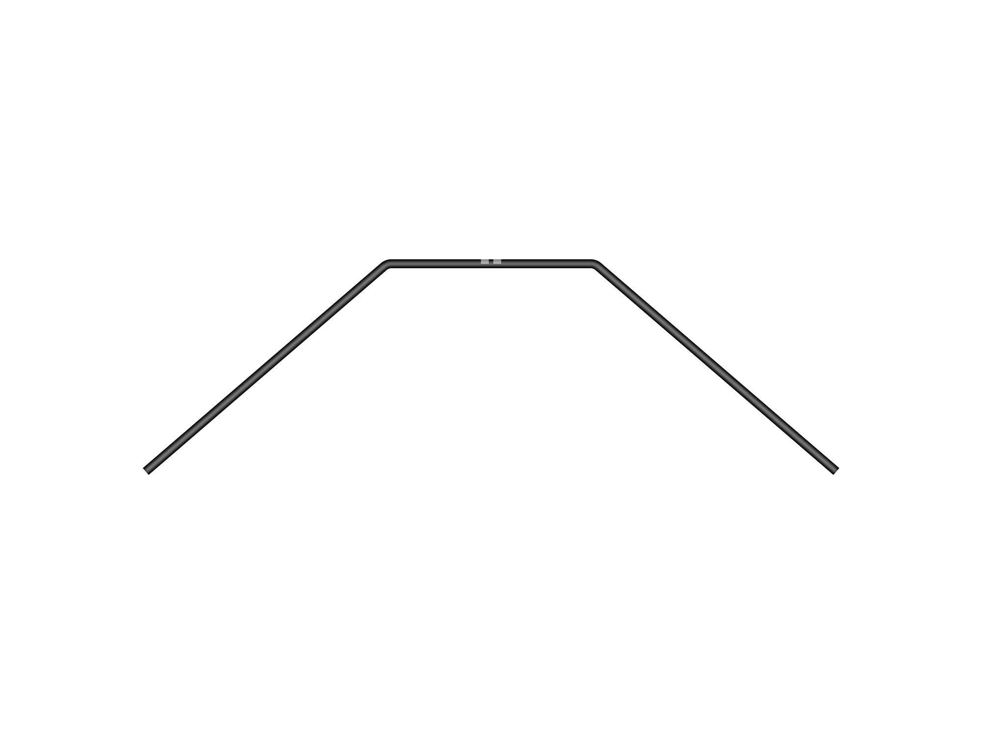 Xray Rollstabilisator hinten kurz 1.2mm XB2 2024 323492