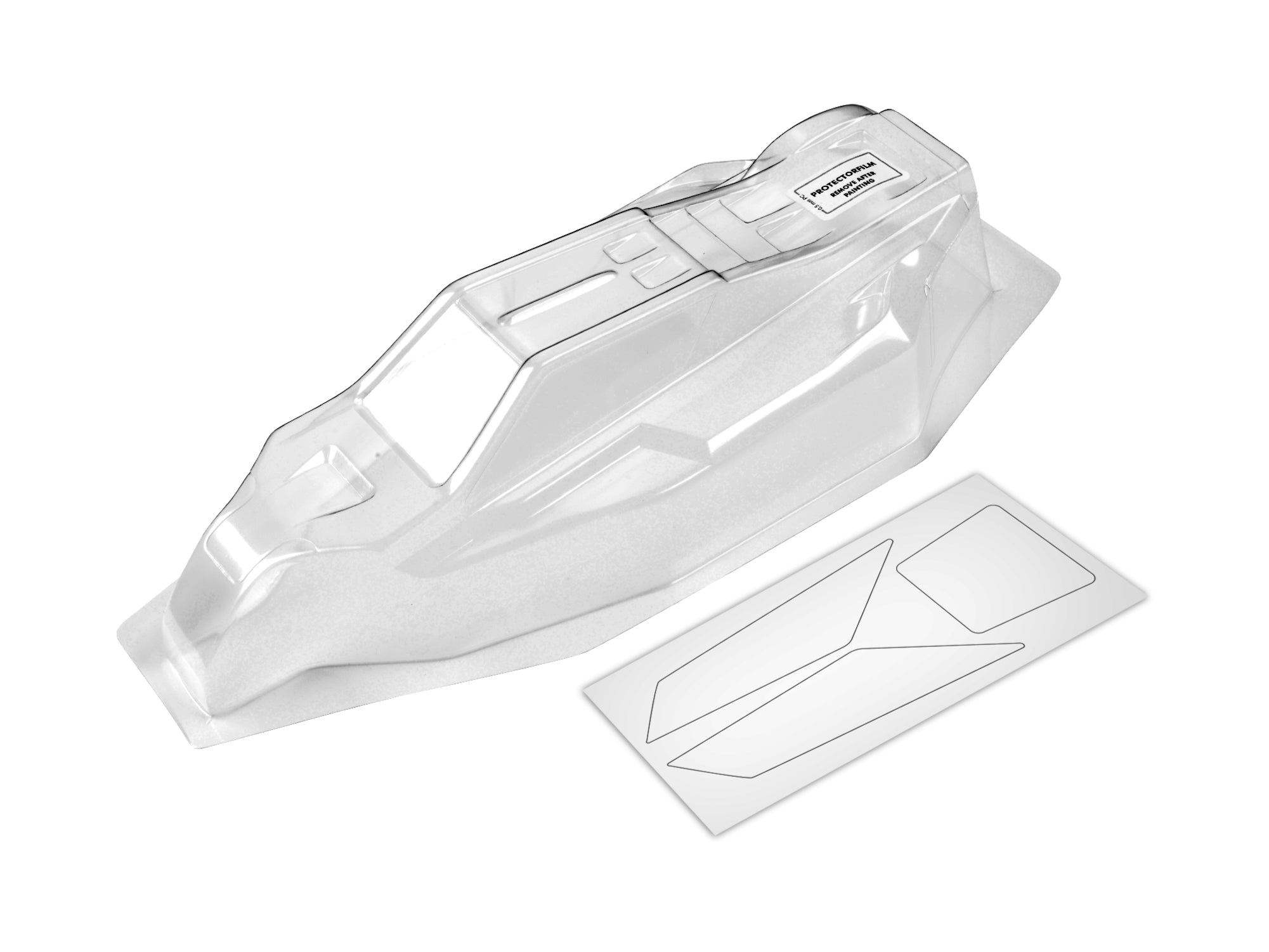 Xray Bodywork Lexan Light Delta 2C XB2 Carpet 2024 329717