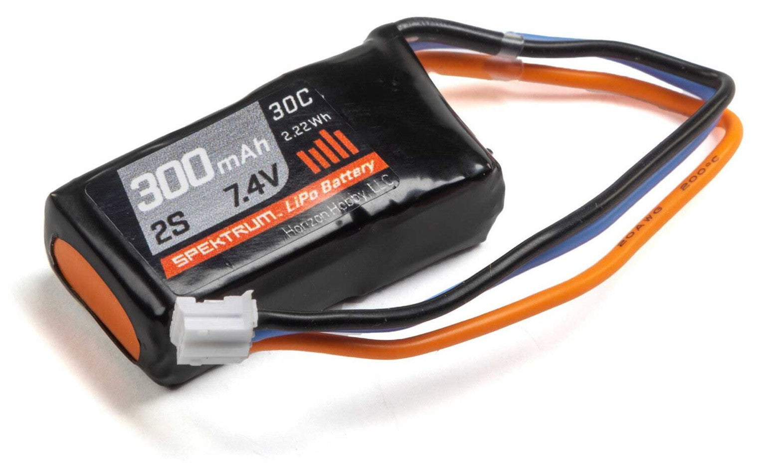 Spektrum Accu lipo 7.4v 300mah 30C PH SPMX3002S30