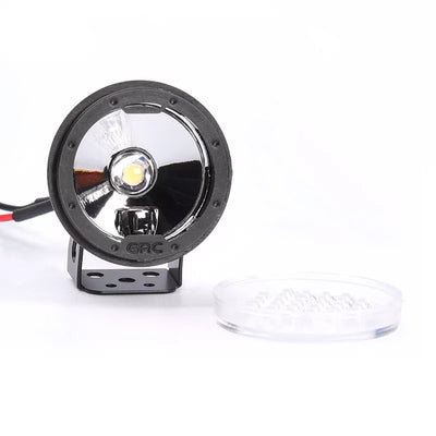 Projetor LED Hobbytech 22mm com contorno preto + suporte HT-SU1801230