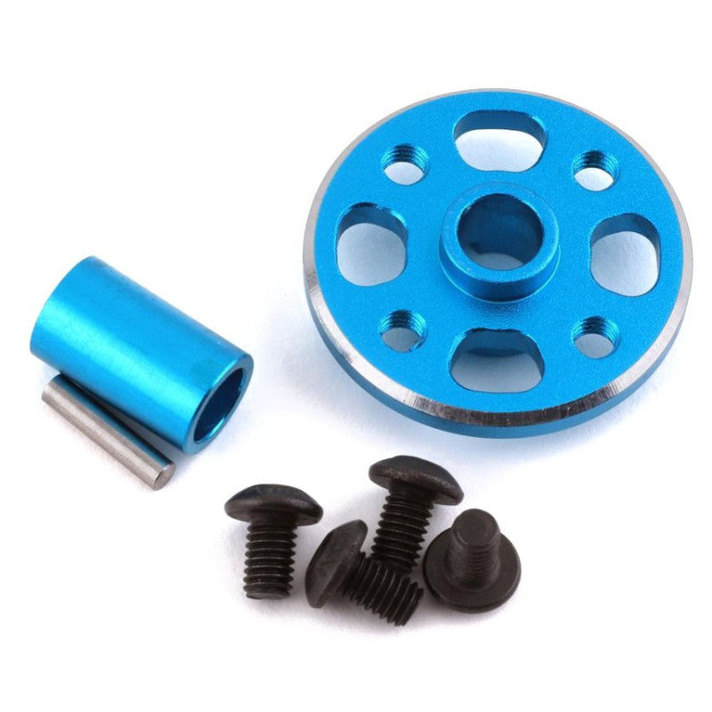 Yeah Racing Adapter Spur gear Alu Tamiya TT-02 TATT-026BU