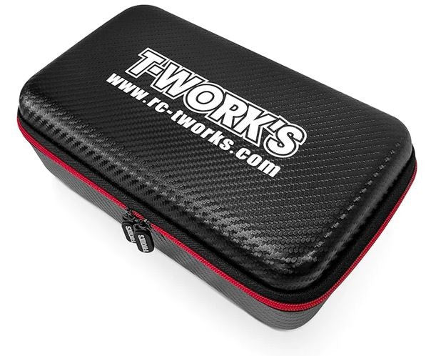 T-Work's Boite Rangement M "Hardcase" Carbone TT-075-K