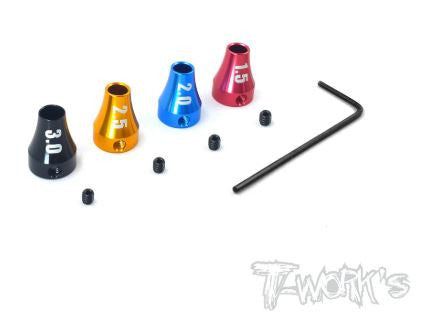 T-Work's Embouts de tournevis 1.5/2.0/2.5/3.0 TT-061-A