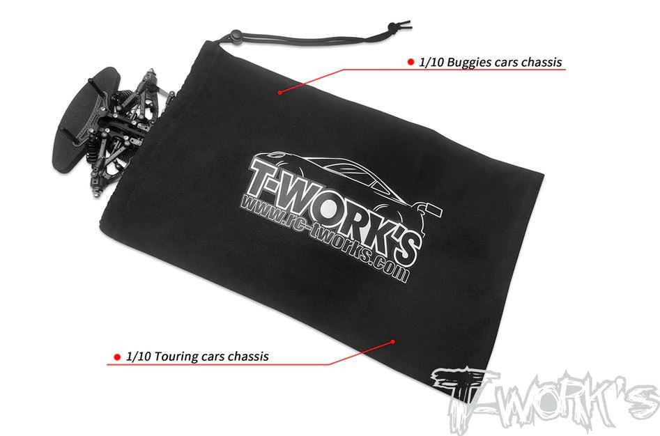 T-Work's Housse de Transport pour châssis 1/10 Touring TT-115-A