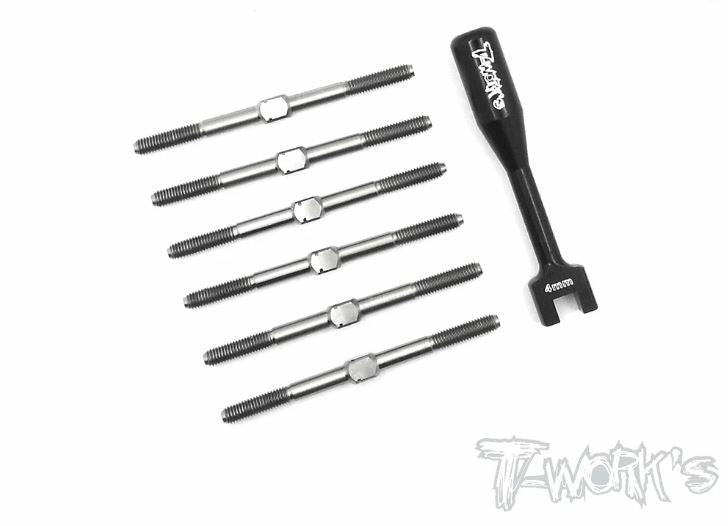 T-Work's Kit de Biellettes Titane Hybrid & clés B6/B6D TB-112H