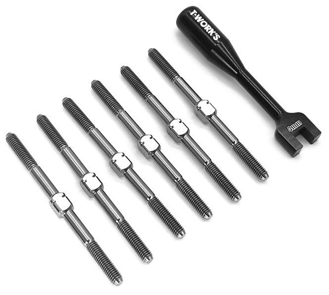 T-Work's Kit de Biellettes Titane + Clé B6.3 TB-234