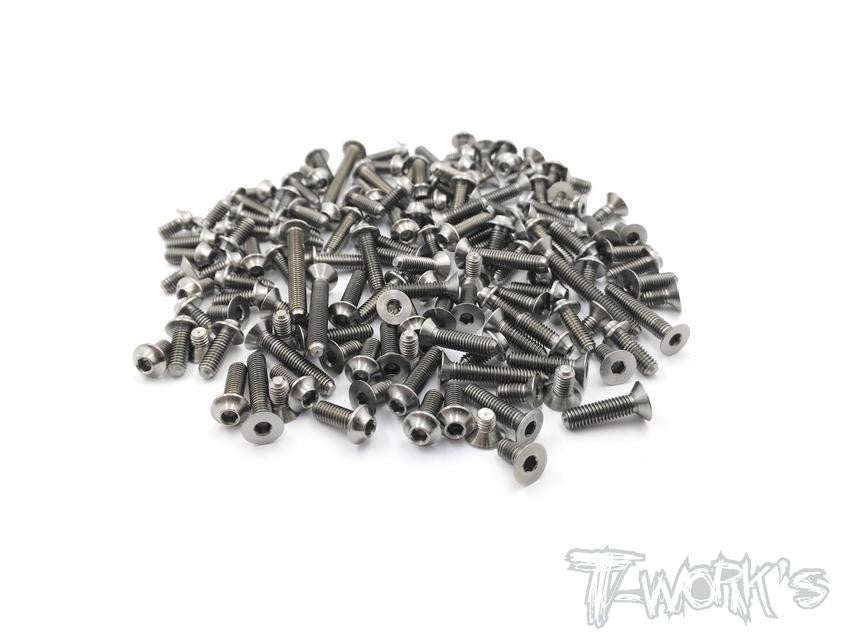 T-Work's Kit de Visserie Titane UFO (149pcs) MP10 TSSU-MP10