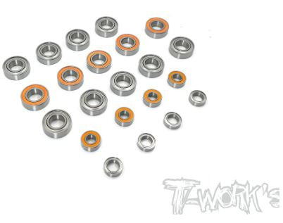 T-Work's Kit roulements 22pcs Kyosho MP9E BSS-MP9E