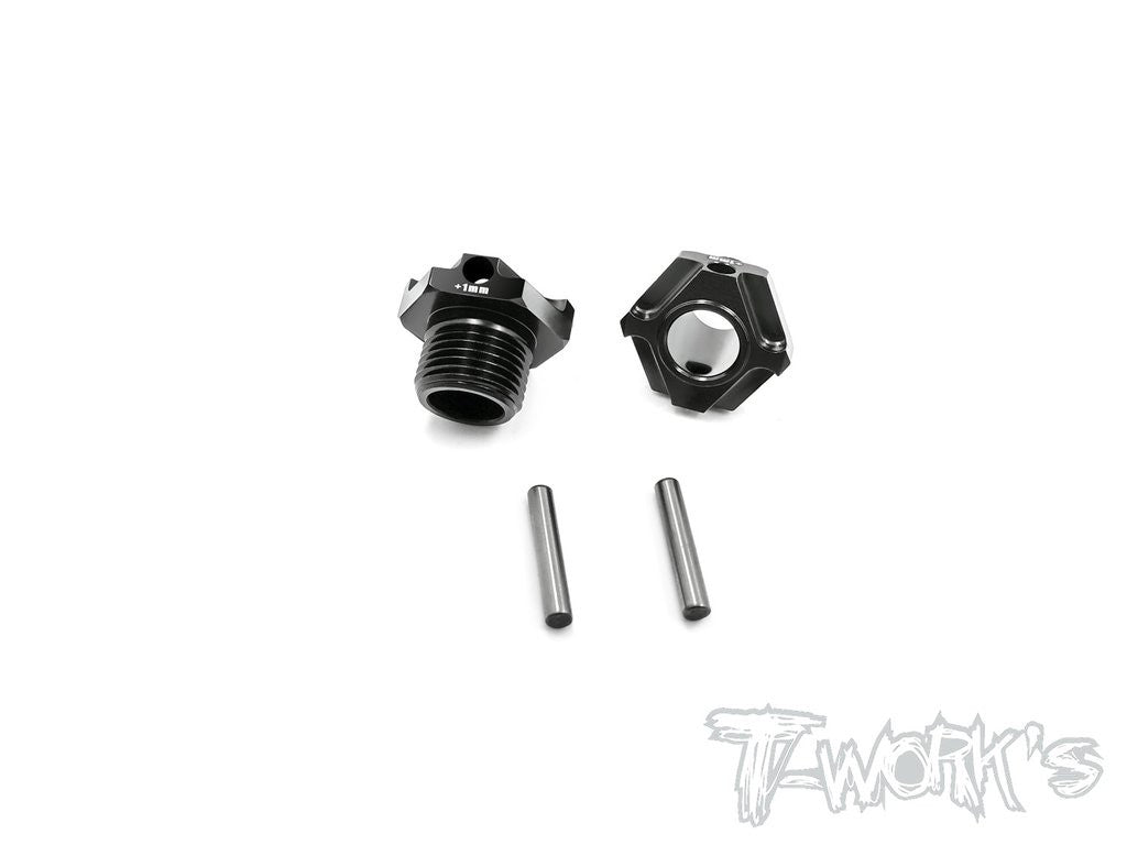 T-Work's Moyeu de Roue Light Weight Alu +1mm MBX-8 (x2) TO-245-M1