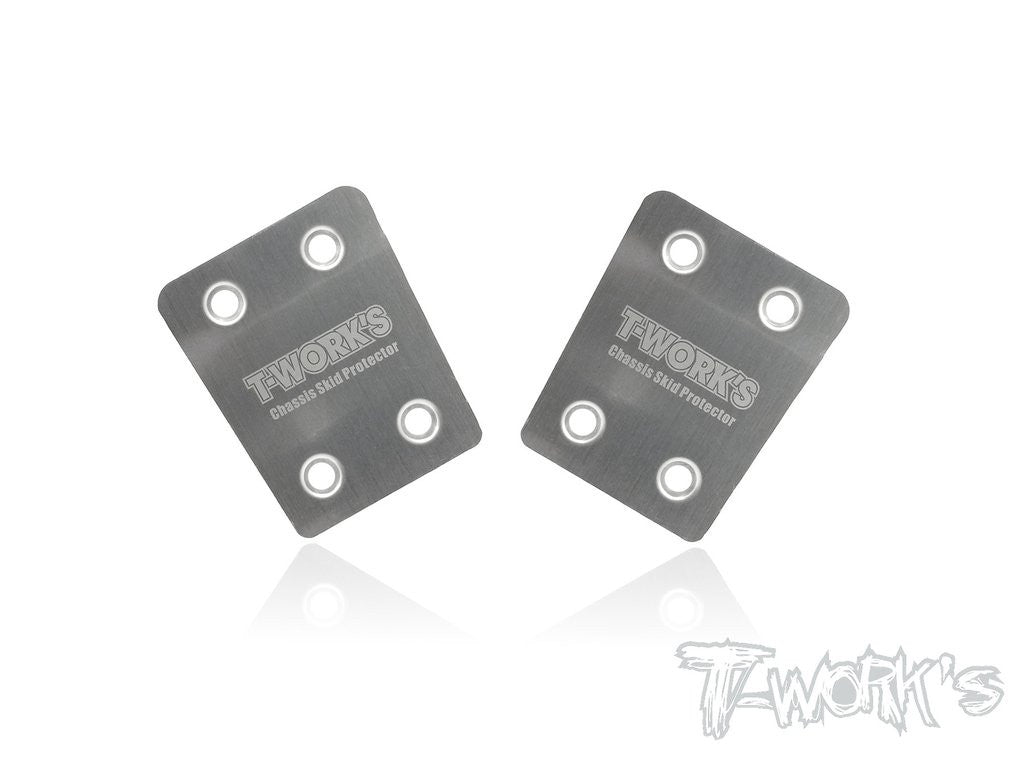 T-Work's Sabot de protection de châssis inox MBX-8 (x2) TO-220-M8