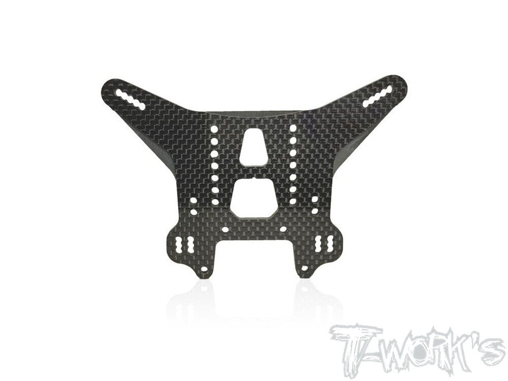 T-Work's Support Amortisseurs Avant et Arrière Carbone 4mm MBX8 TO-247-MBX8T