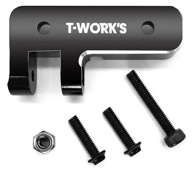 T-Work's Support pour Renfort de Châssis Aluminium Arrière D819RS TO-281-D819