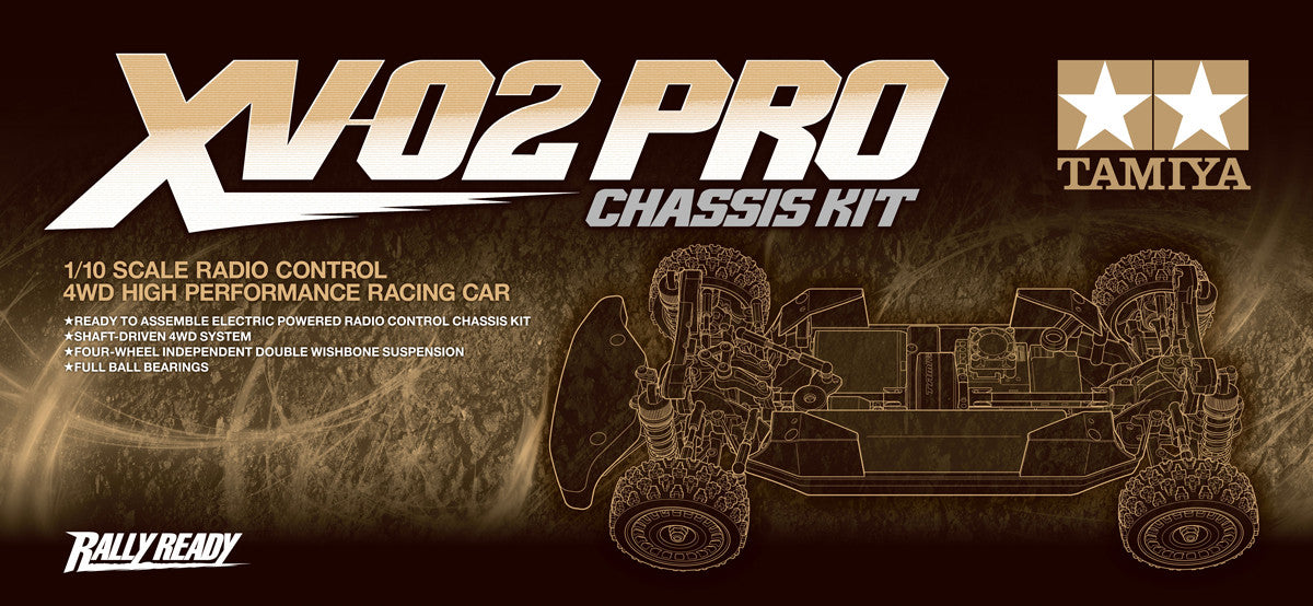 Tamiya XV-02 Pro chassis KIT 58707