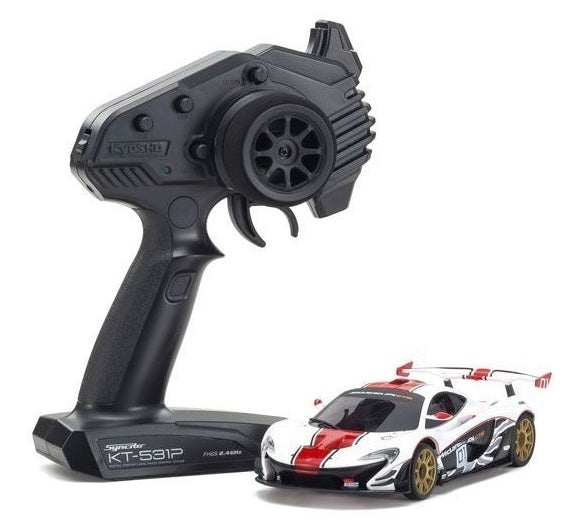 Kyosho Mini-Z TRACÇÃO TRASEIRA McLaren P1 GTR RTR 32324WR