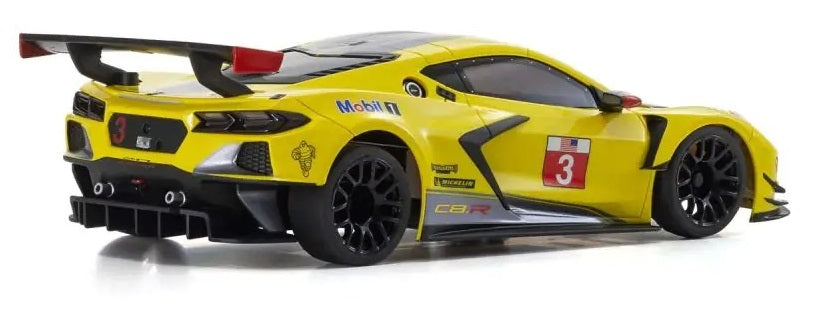 Kyosho Mini-Z RWD Chevrolet Corvette C8-R Racing Amarillo + KT531P RTR 32342Y