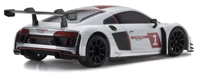 Kyosho Mini-Z RWD MR04 Audi R8 LMS 2015 Valkoinen + KT531P RTR 32357AS