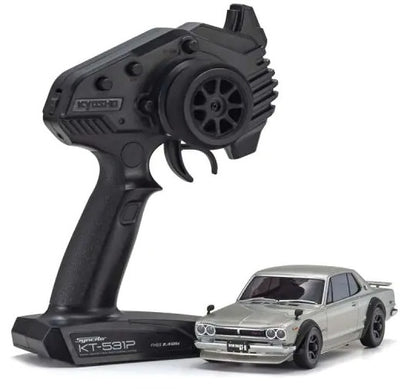 Kyosho Mini-Z RWD MR04 Nissan Skyline 2000GT-R KPGC10 Cinzento + KT531P RTR 32359S