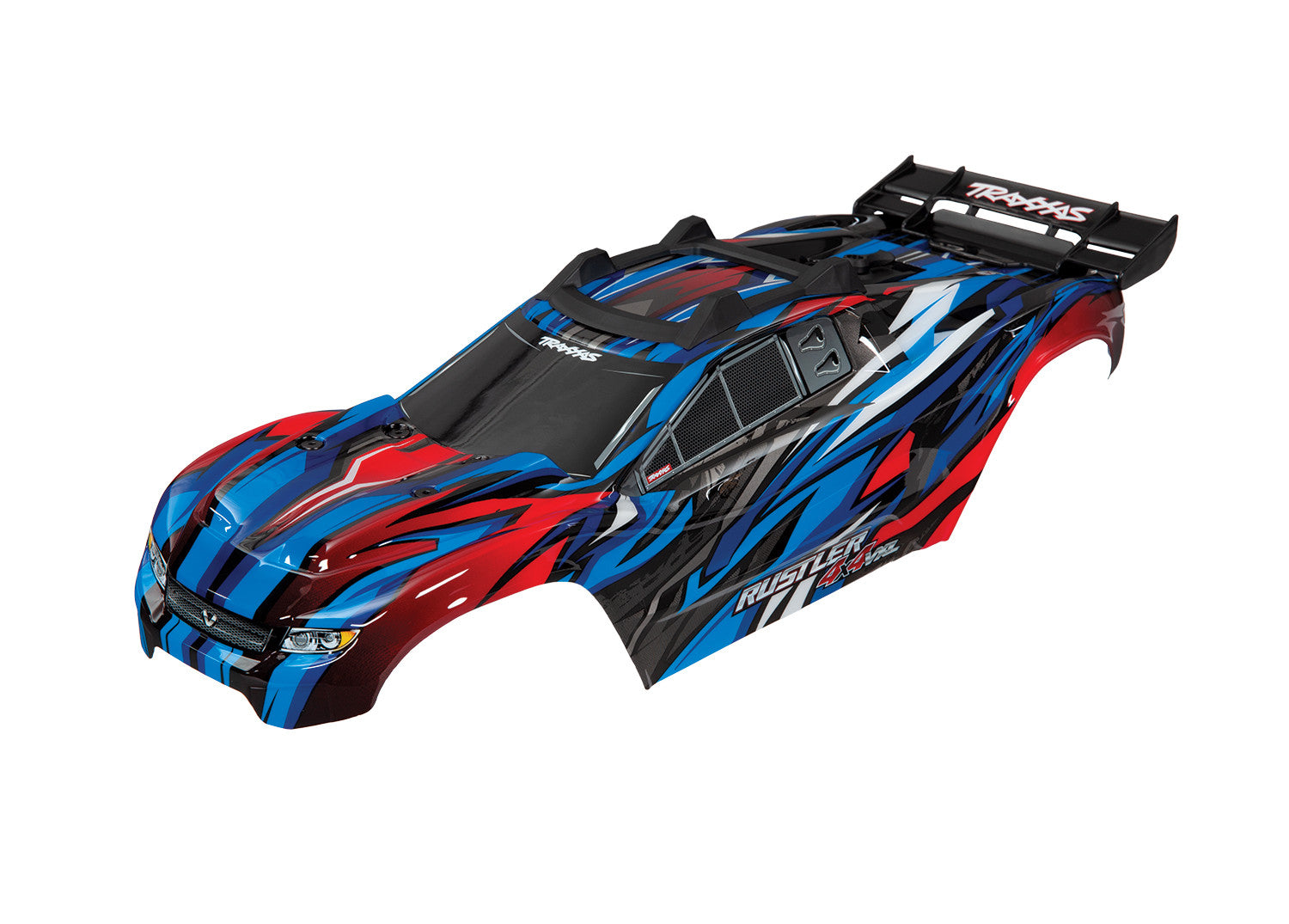 Traxxas Carrosserie peinte Bleue Rustler 4X4 6717A