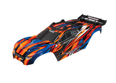 Traxxas Carrosserie peinte Orange Rustler 4X4 6717T