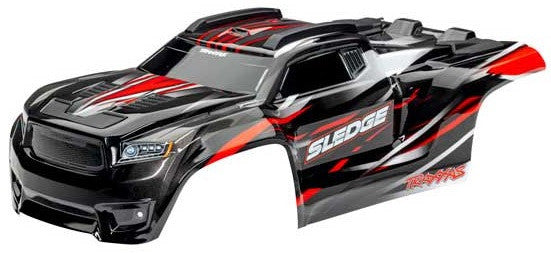 Traxxas Carrosserie Rouge Sledge 9511R