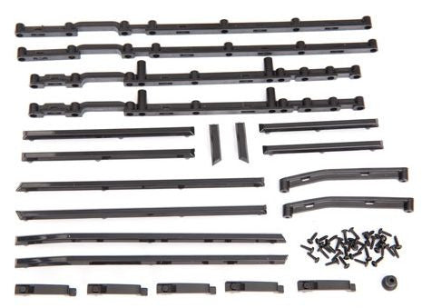 Traxxas Garniture Latéral Gauche et Droite Noir TRX-4 Mercedes Benz G500 8815