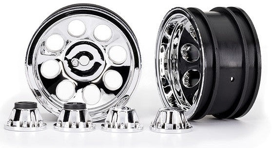 Traxxas Jantes Classic chrome 2.2" (x2) TRX4 8163