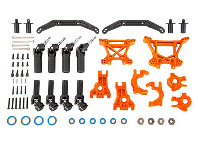 Traxxas Kit Upgrade de Transmission Renforcée Orange 9080T