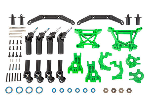 Traxxas Kit Upgrade de Transmission Renforcée Vert 9080G