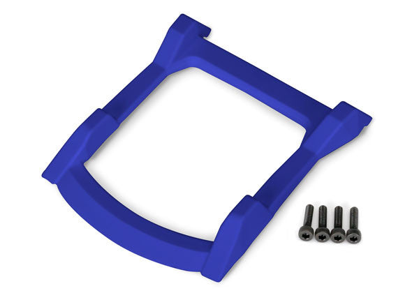 Traxxas Plaque de protection de toit Bleue 4X4 6728X