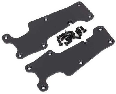 Traxxas Renfort de Triangle Avant Noir (x2) Sledge 9633