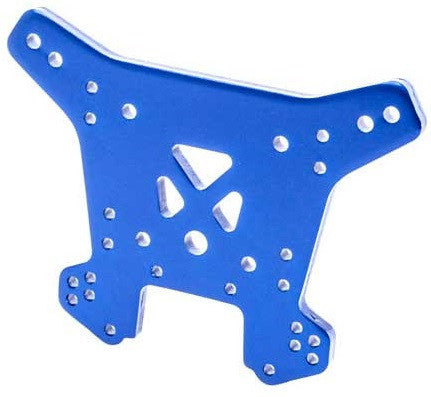 Traxxas Support Amortisseurs Arrière Bleu Sledge 9538