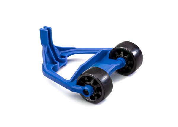 Traxxas Wheelie bar bleu Maxx 8976X