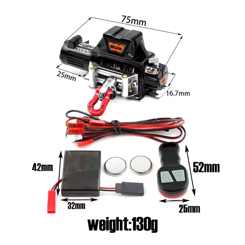 Hobbytech Steel Winch with Remote Control HT-SU1801185