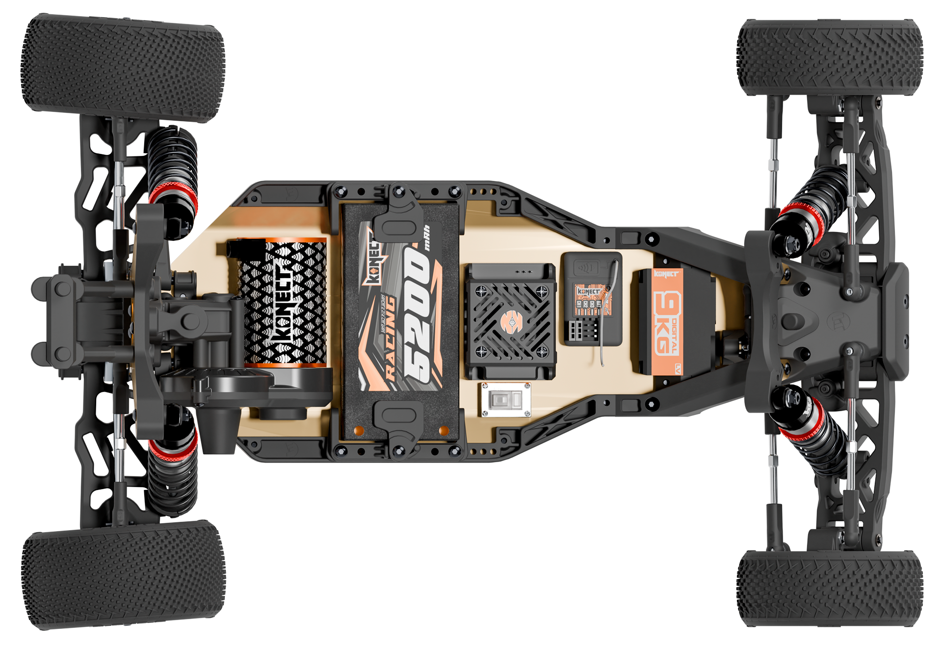 HobbyTech Buggy X-Mid 2WD Brushless RTR 1.XMID.RTR