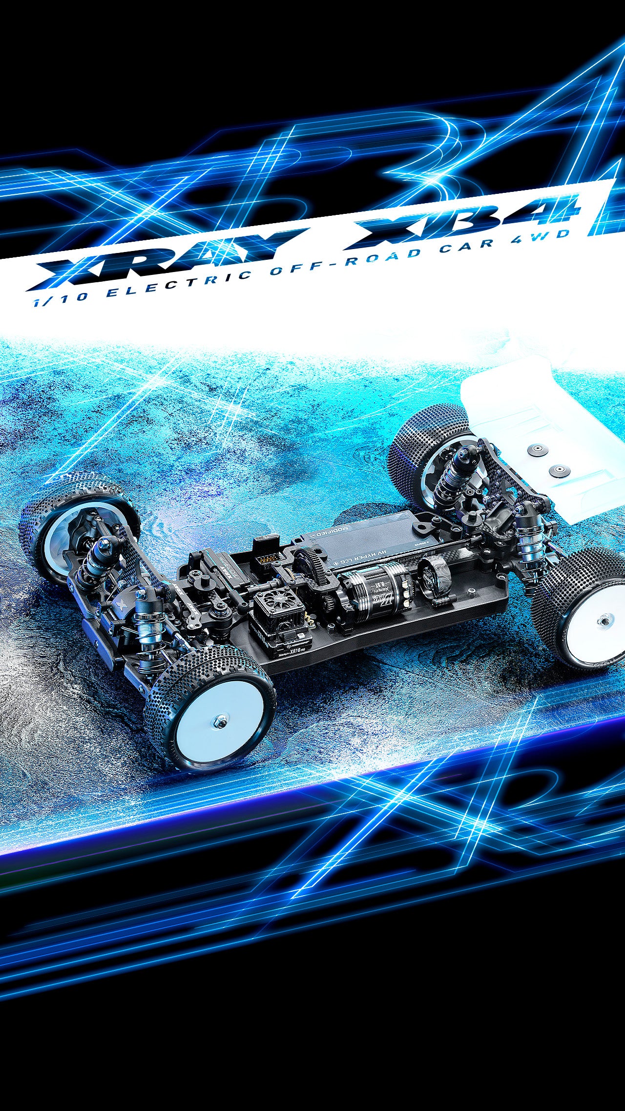 Xray XB4 2025Dirt Edition" Buggy KIT 360018