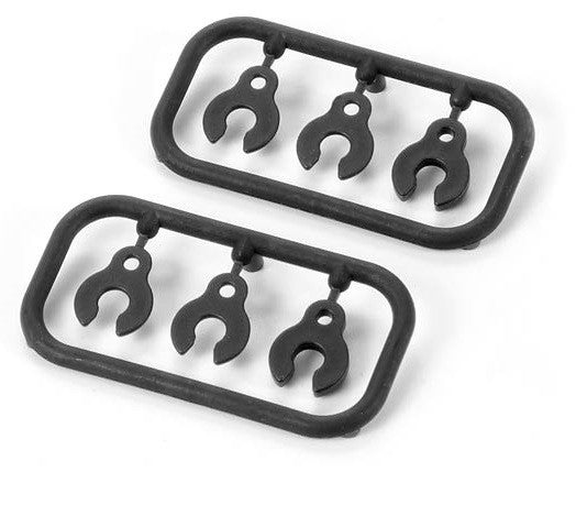 Xray Clips de réglage de Chasse Composite (6 pcs) 352381