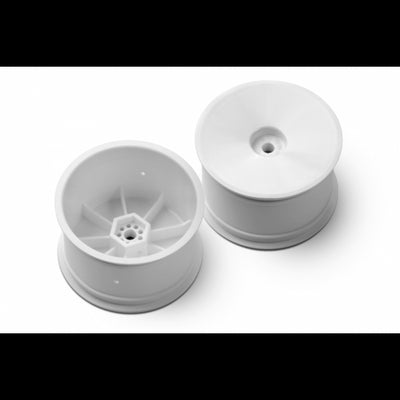 XRay Jantes Blanche Buggy 1/10 Arrière 4WD V2 12mm XB4 (x2) 329913