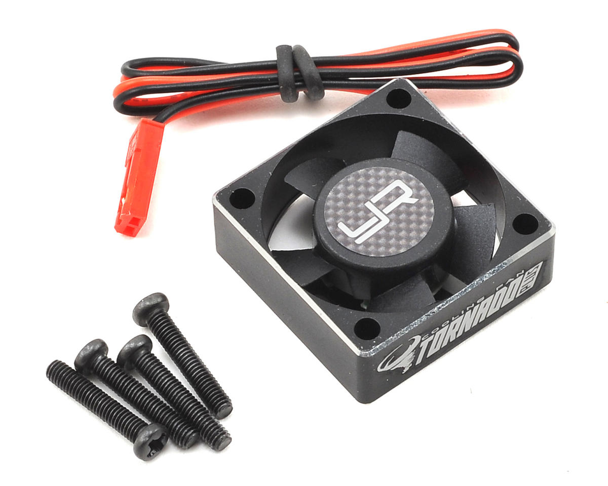 Ja Racing Hogesnelheidsventilator aluminium 30x30mm YA-0472BK